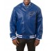 St. Louis Blues Varsity Royal Blue Leather Jacket
